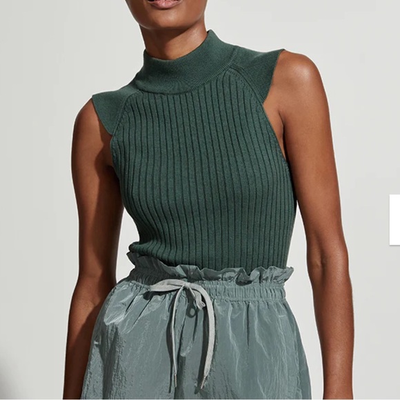 Varley Fowler Knitted tank with peekaboo back NWT - Picture 4 of 9